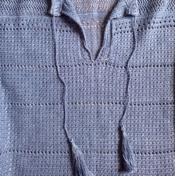 RALPH LAUREN Crochet Linen Tunic - Picture 8 of 10
